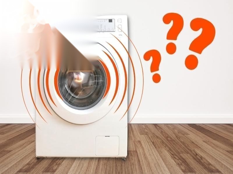 دلایل لرزش لباسشویی